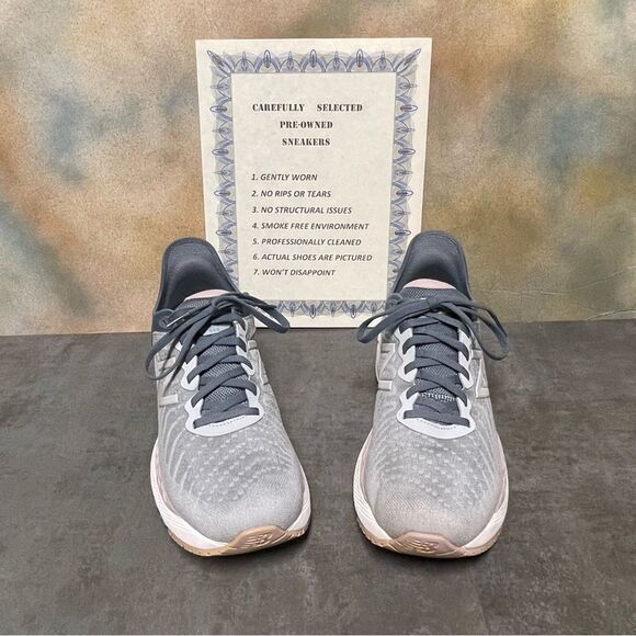 New Balance Fresh Foam 860v11 W860S11 Women's Grey/Lavendar Sneakers Size 10.5B - Picture 2 of 16